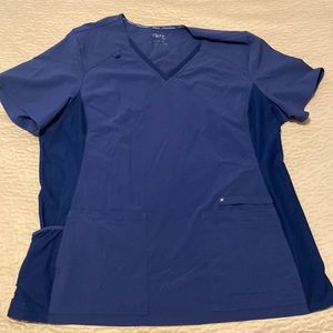 Cherokee iflex scrub top 2XL navy